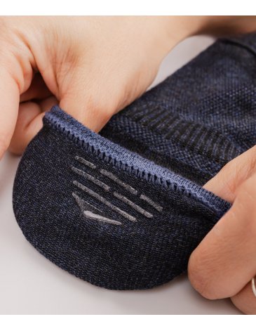 SOQUETE INVISIBLE CON SILICONA INTERIOR  - ELEMENTO