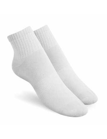 Soquete morley liso (Blanco/Negro/Gris) ELEMENTO