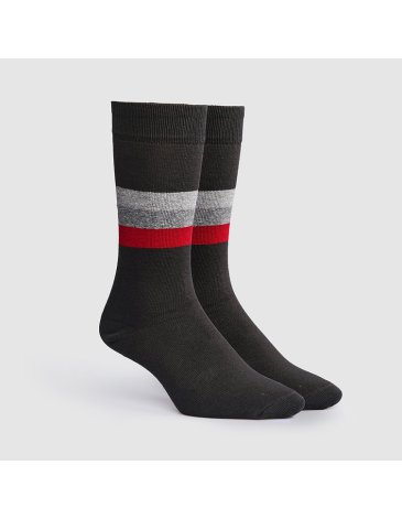 Medias Hombre Rombo-Clasica-Rayada - ELEMENTO