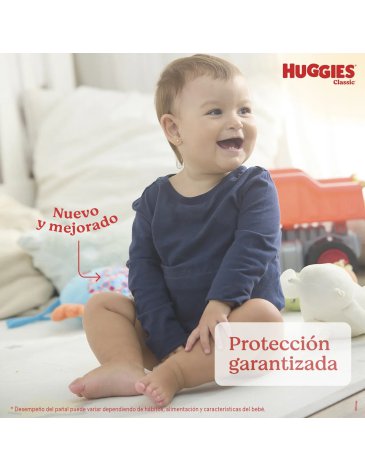 Pañales HUGGIES CLASIC G X 60 - HUGGIES