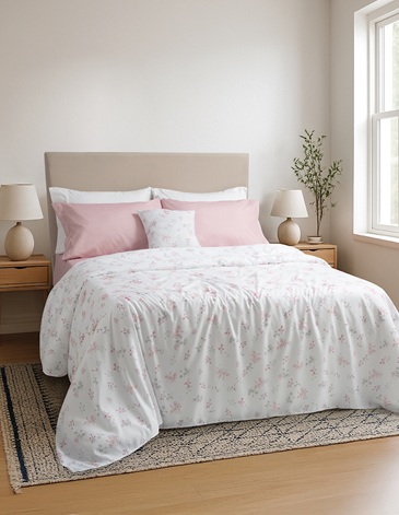 Juego de sábanas microfibra estampadas 2 1/2pl JEAN CARTIER