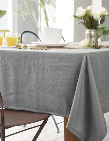 Mantel de ambiente de símil tusor. ¡EFECTO ARRUGADO! 130 x 250cm JEAN CARTIER