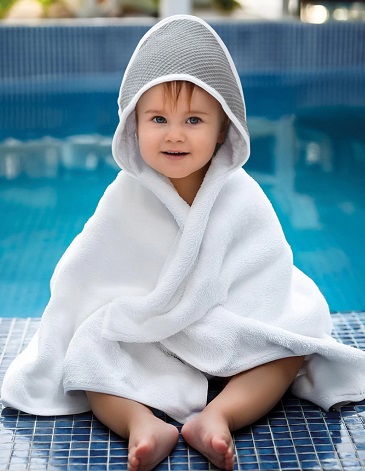 Toallón con capucha para Bebe - JEAN CARTIER