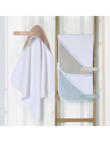 Toallón con capucha para Bebe - JEAN CARTIER