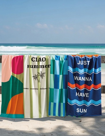 Toallon playero microfibra 70 x 140cm JEAN CARTIER