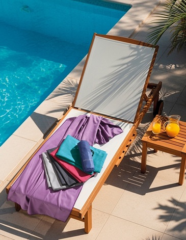 Toallón de viaje compacto. ¡SÚPER ABSORBENTE! JEAN CARTIER