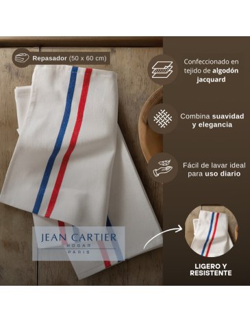 Repasador GUARDA FRANCESA. 50 x 60 cm JEAN CARTIER