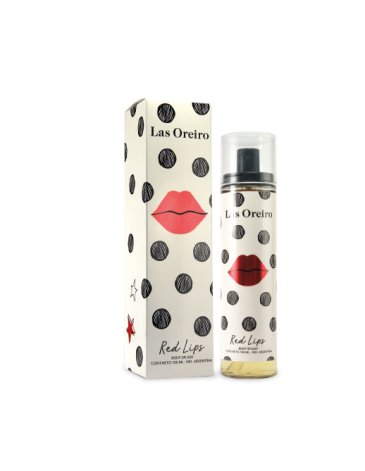 Body Splash Red Lips 100ml LAS OREIRO LOVE