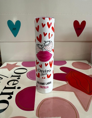 Balsamo Labial Frutilla LAS OREIRO LOVE