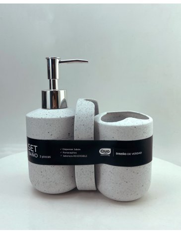 Trío dinámico LINEA STONE - QUO