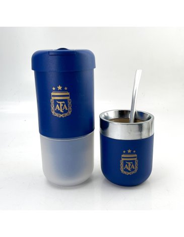 Set despolvillador + mate ARGENTINA MUNDIAL - QUO