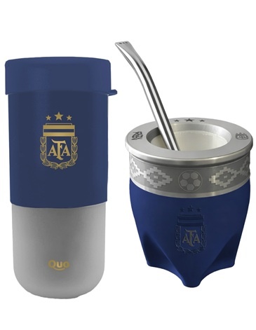 Kit premium imperial + yerbera xl ARGENTINA MUNDIAL QUO