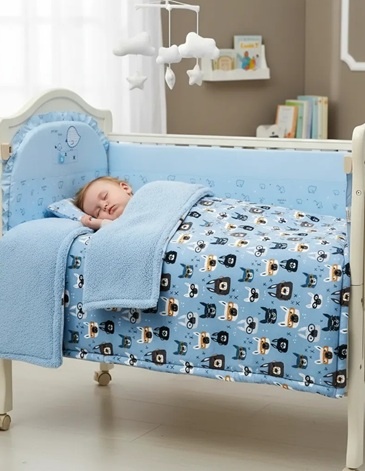 Edredon bebe super soft flanel  AMARELO