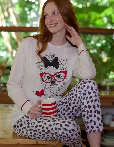 Pijama Yorkie Talle 1/7 MARIENE