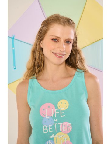 Pijama dama T1/4 - MARIENE