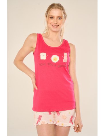 Pijama dama T1/4 - MARIENE