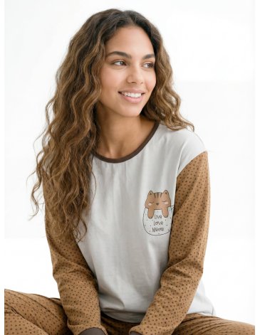  PIJAMA MEOW T1/4 - MARIENE