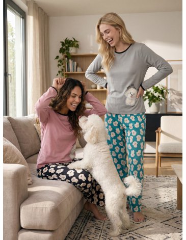PIJAMA CANICHES T5/7 - MARIENE