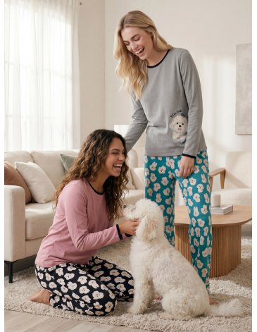 PIJAMA CANICHES T5/7 - MARIENE