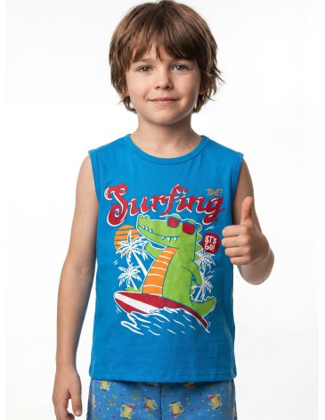 PIJAMA CROCO FUN T4/16 - MARIENE