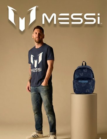 Mochila DARK BLUE 15'' - MESSI COLLECTIONS