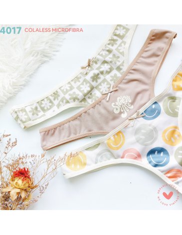 Colaless pack x3 Microfibra VINTAGE