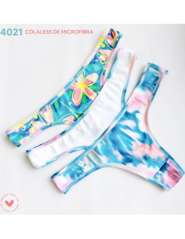 Colaless microfibra pack x3 VINTAGE