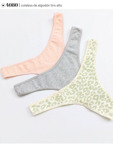 Colaless alg y lycra Pack x3 VINTAGE