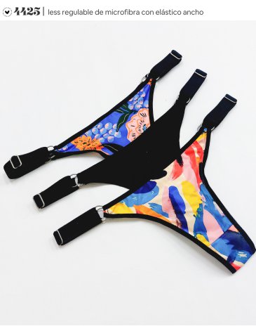 Colaless regulable elastico ancho Pack x3 VINTAGE