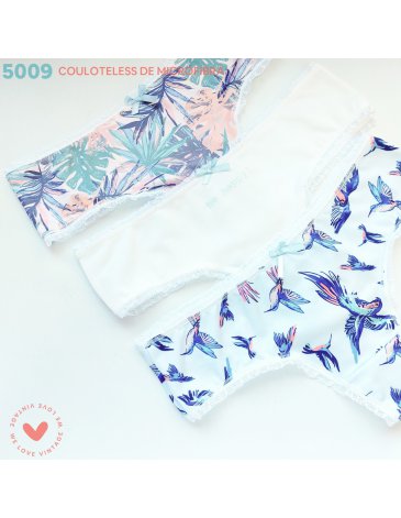 Culotte less microfibra pack x3 VINTAGE