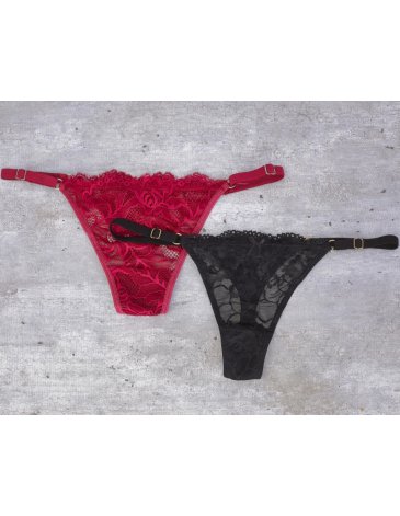 COLALESS REGULABLE DE PUNTILLA PACK x2  SO PINK