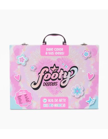 SET DE ARTE 60 PIEZAS FOOTY FOOTY