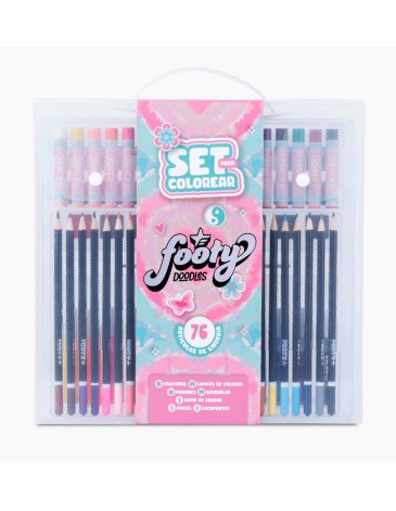 Set Escolar para Colorear FOOTY