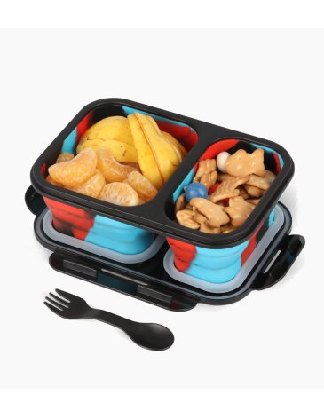 Tuppers Plegable 2 Compartimiento - FOOTY