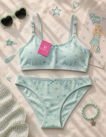 CONJUNTO ESTAMPADO C/BRETEL Y VEDETINA TS/XL MAREY