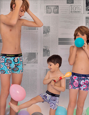 Boxer niño estampado T2/14 MAREY