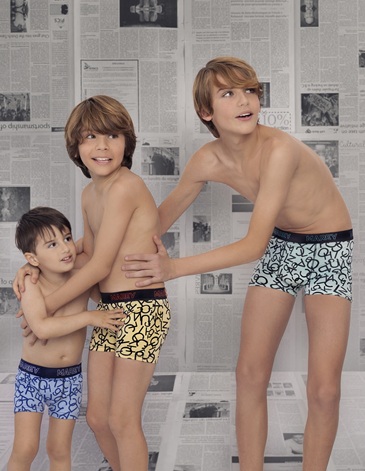 Boxer de niño alg y lycra T2/18 MAREY