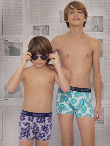 Boxer niño alg y lycra T2/16 MAREY