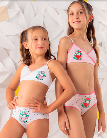 Conjunto cruzado alg y lycra c/culotte T8/18 MAREY