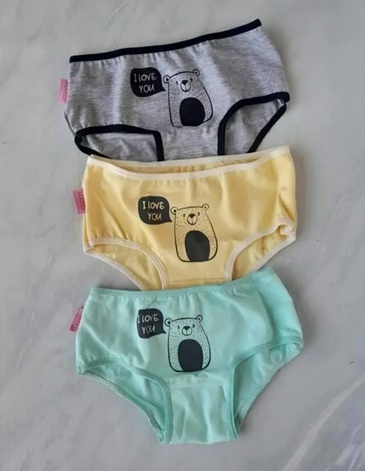 Bombacha T4/18 Pack x3 MAREY