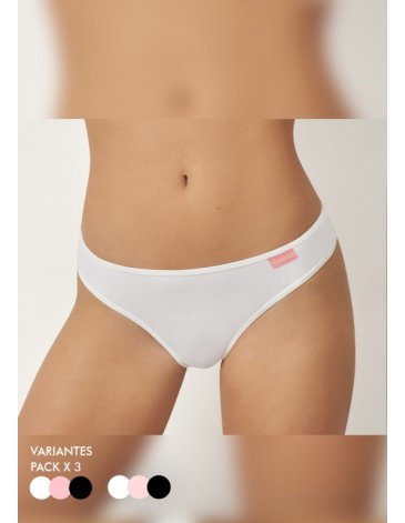 Pack x 3 vedetinas microfibra - MARCELA KOURY