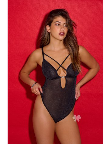 Body de tul c/lurex T85/100 MARCELA KOURY