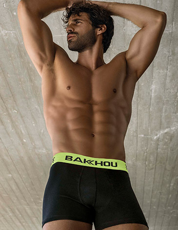 Boxer alg y lycra TS/XL BAKHOU