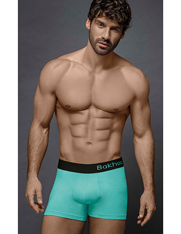 Boxer de algodón y lycra T S AL XL BAKHOU