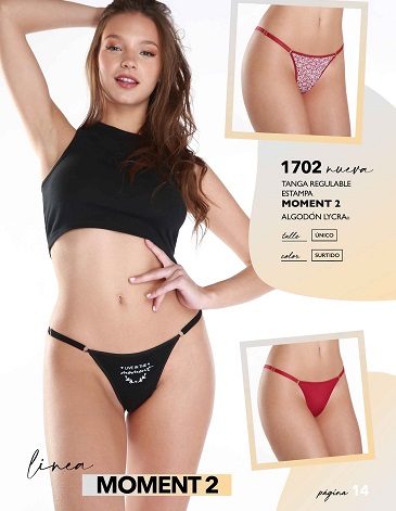 Colaless regulable alg y lycra MOMENT 2 Pack x3 JE TAIME