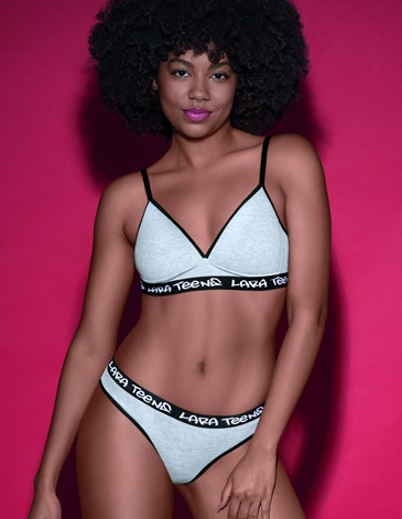 Conjunto triangulo soft c/less T85/100 LARA TEENS