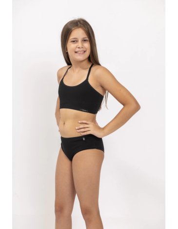 Top juvenil algodon y lycra espalda deportiva T10/18 - DOLCISIMA