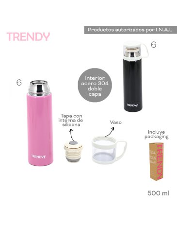 Termo 500 ML TRENDY