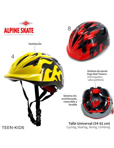 Casco Bicicleta ALPINE SKATE