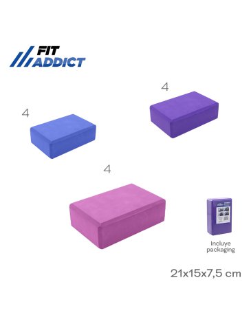 Ladrillo Bloque Yoga Fit Addict FIT ADDICT